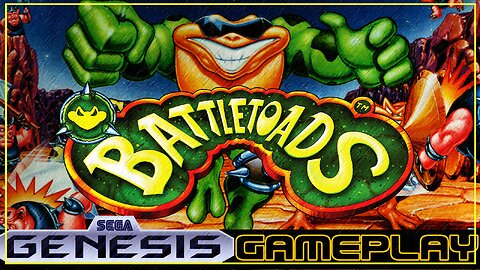GAMPELAY Battletoads-SEGA GENESIS-