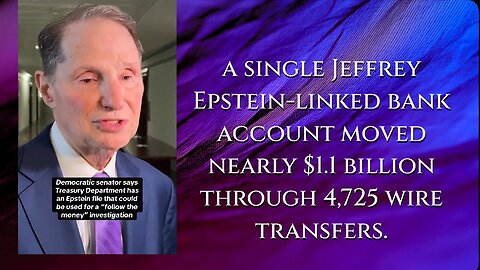 ⚡Treasury Dept has a file that could unravel Epstein’s entire financial web