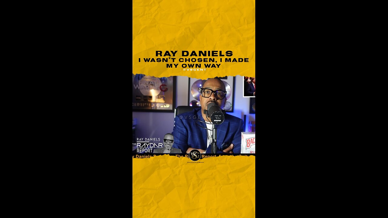@raydaniels I wasn’t chosen, I made my own way