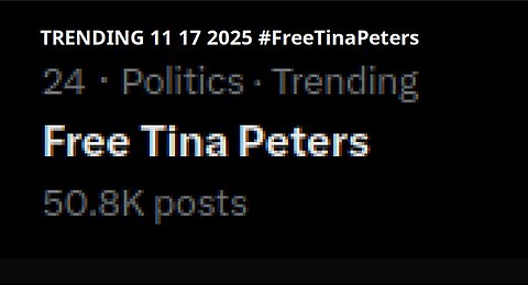 JUAN O SAVIN - Wartime Analysis #FreeTinaPeters - JMC 11 17 2025