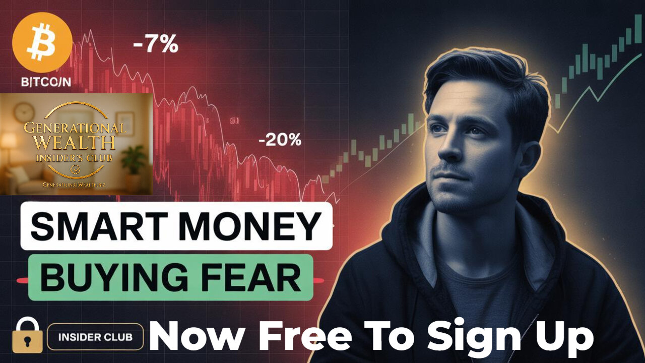 November Crypto Crash: How Smart Money Is Buying the Fear (Insider’s Club Preview)