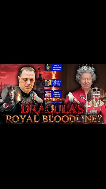 👹🔺 How King Charles is related to real Dracula ▪️ True Tales, Vampires, Adrenochrome, Satanists, Child Sacrifice