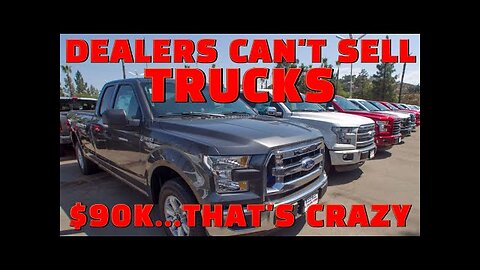 $90,000 Trucks!? DUH Dealers CAN'T SELL TRUCKS! That's House Money!