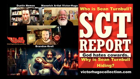 Dustin Nemos Brandon Kroll Victor Hugo Talk SGT Report David Nino Rodriguez Trump Palantir Palestine
