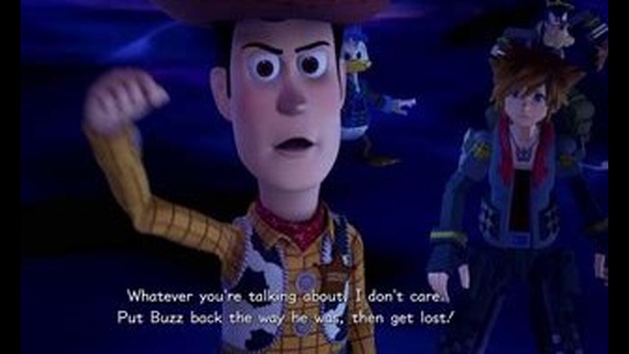 Woody Roasts Xehanort