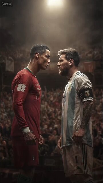 strength 👿 competition 😱 #Messi #Rolando