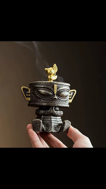 Sanxingdui Creative Incense Burner - Lucky Cloud Mini Hollow Aromatherapy Ornament