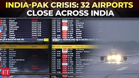 India-Pak crisis: 32 airports close across India; security heightened as tension escalates