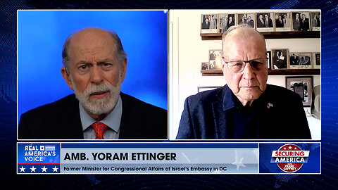 With Ambassador Yoram Ettinger