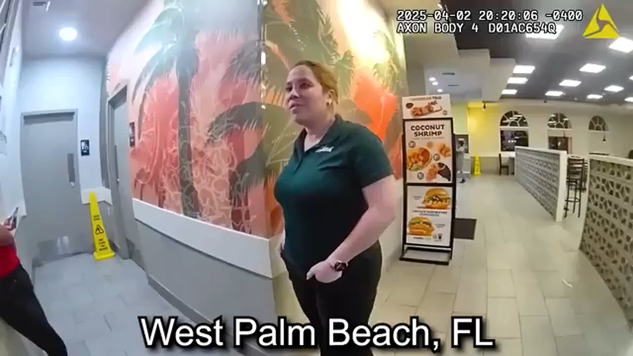 Girl refuses to leave restaurant