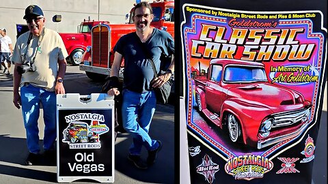 Classic Car Show (2025) TE56, Las Vegas NV, By Nostalgia Street Rods: Clips & pics slideshow!