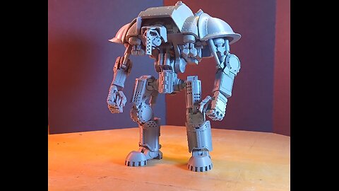 Caractacus a Fully Articulated Table Top Proxy Mech Free Files