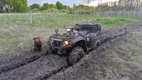 Spring Time Fun Ride in Sandilands Manitoba