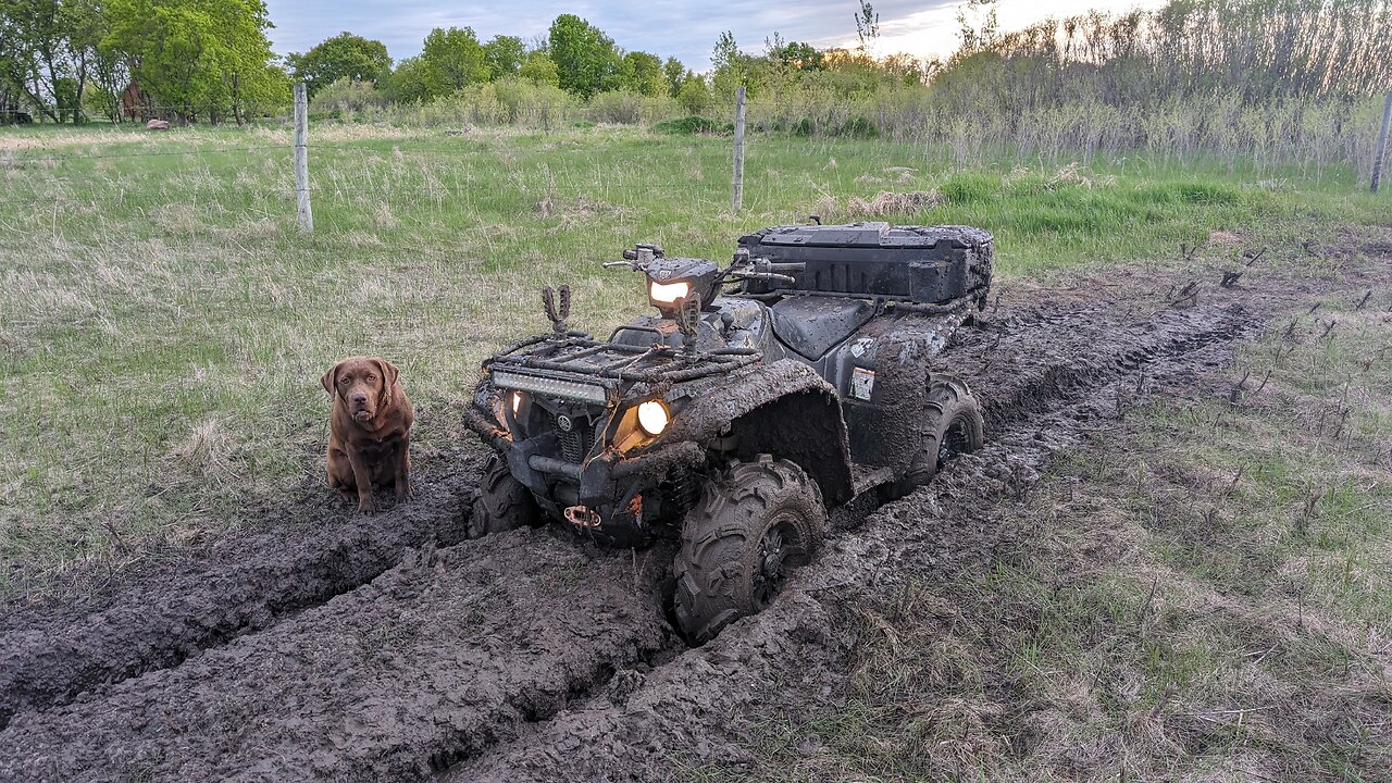 Spring Time Fun Ride in Sandilands Manitoba