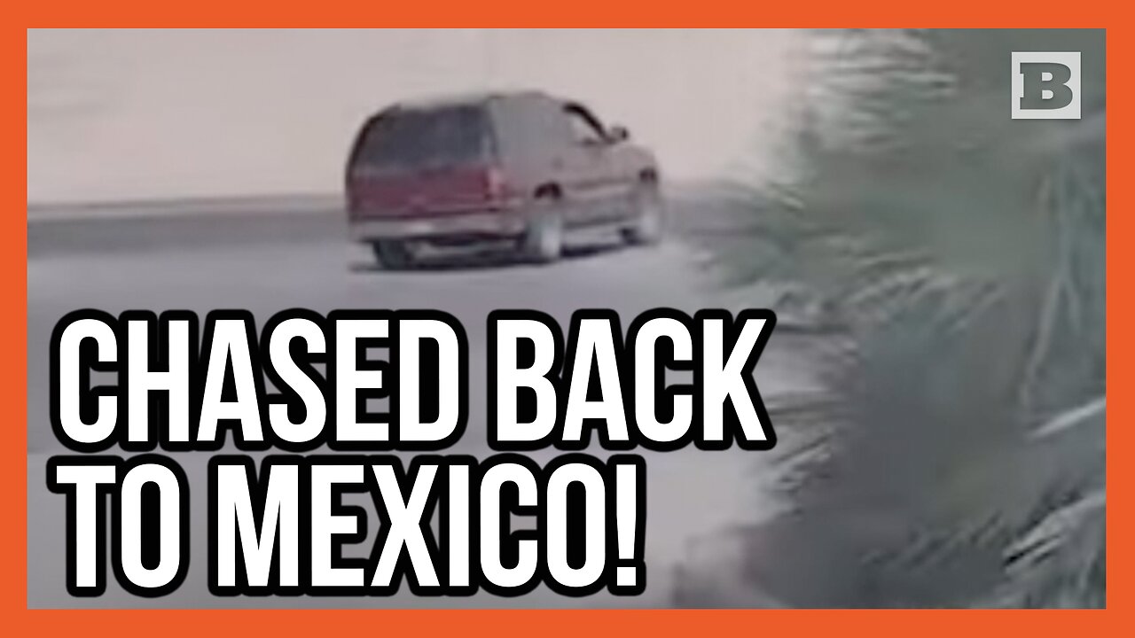 Illegals Chased Back into Mexico by Texas DPS Troopers