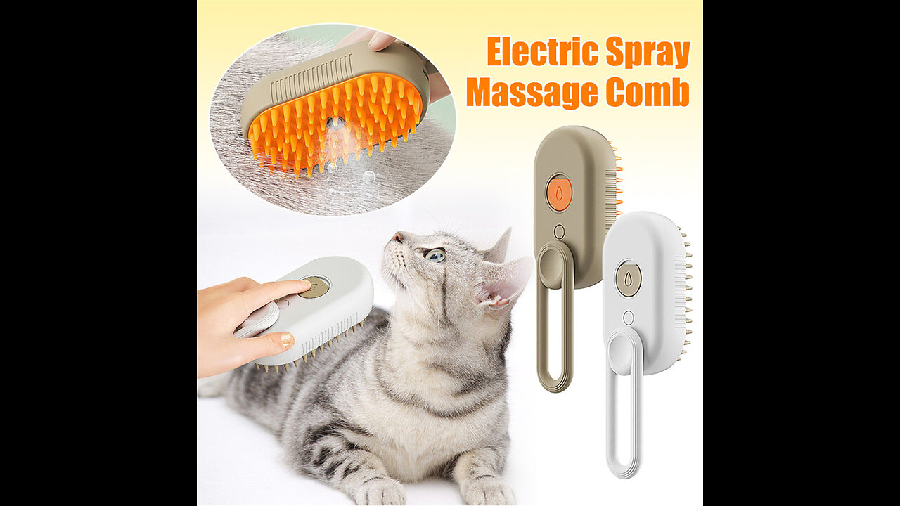 Cat Steam Brush Steamy