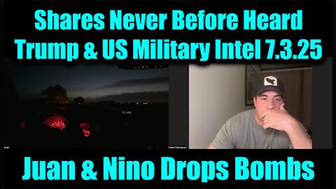 JuanOSavin & David Nino Rodriguez DROP BOMBSHELL 7.3.25 - Shares Never Before Heard Trump