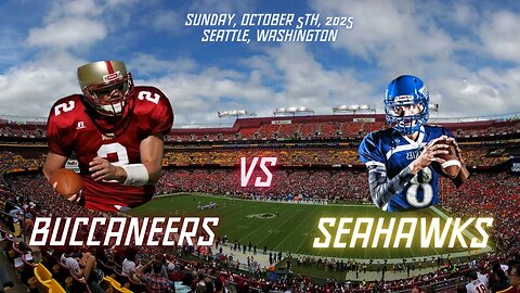 Tampa Bay Buccaneers @ Seattle Seahawks, Week 5, Diggin' Deeper Into the NFL