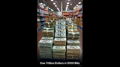 One Trillion Dollars in $100 Bills