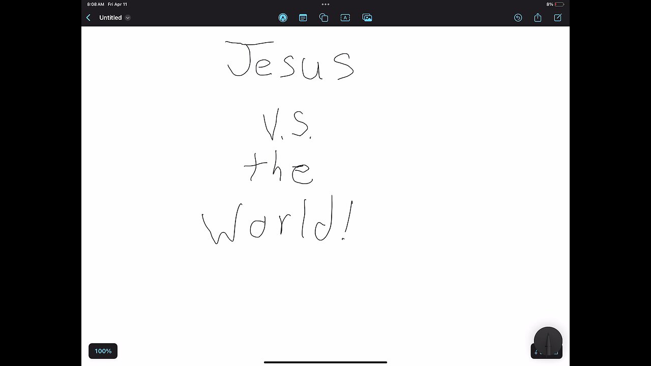 Jesus versus the world