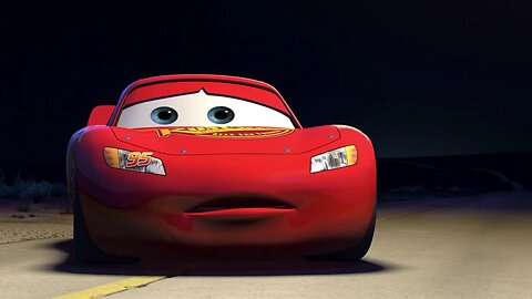 Cars Mcqueen Lost Under a Street Light