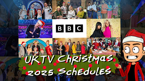 UKTV - Christmas 2025 Schedules | Animated Discussion