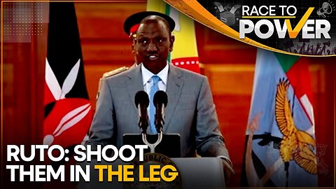 Kenya's President William Ruto Vows to Crush Protests, Says Will Not Allow Anarchy | Race To Power