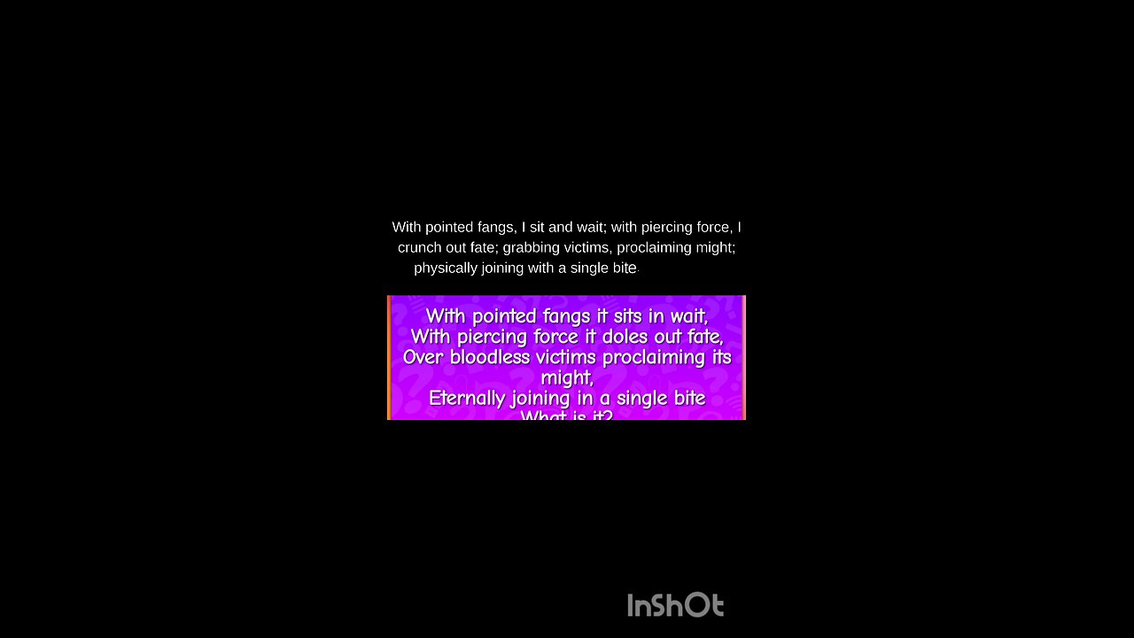 English riddles with answers.
