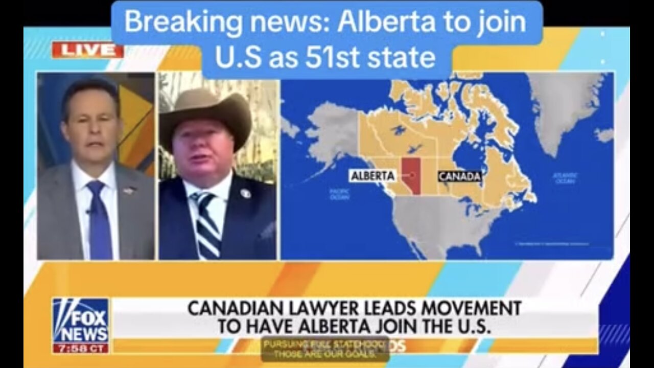CANADIANS SEEK ALBERTA🎬🇨🇦🌲🤠👍BECOMING 51ST STATE OF AMERICA🇺🇸🏛️🌳💫