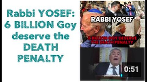 RABBI YOSEF ✡️ 𝟲 𝗕𝗜𝗟𝗟𝗜𝗢𝗡 𝗚𝗢𝗬 𝗗𝗘𝗦𝗘𝗥𝗩𝗘 𝗧𝗛𝗘 𝗗𝗘𝗔𝗧𝗛 𝗣𝗘𝗡𝗔𝗟𝗧𝗬 🩸