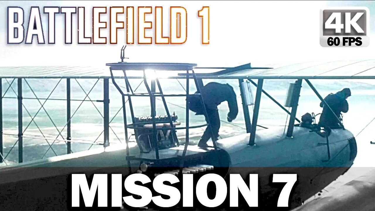 Battlefield 1 Mission 7 Total War Gameplay Walkthrough No Commentary