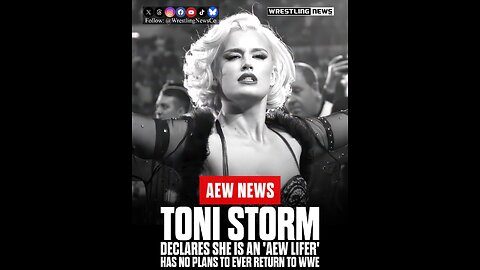 Toni Storm says she’s an AEW lifer—won’t EVER join WWE again! #shorts