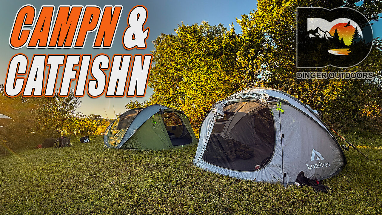 Crazy Catfish Action After Dark! 🌙 Overnight Camping Adventure