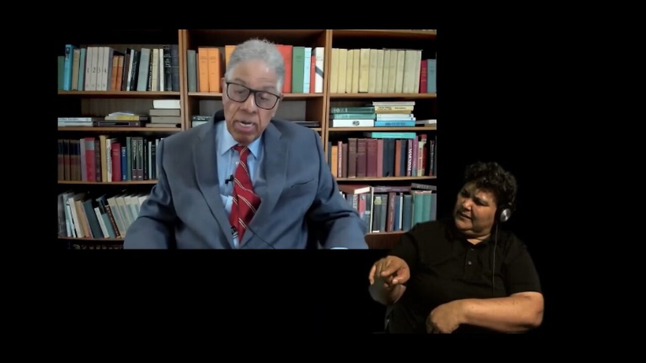 ASL interpreted - Thomas Sowell’s thought on Trump’s tariffs