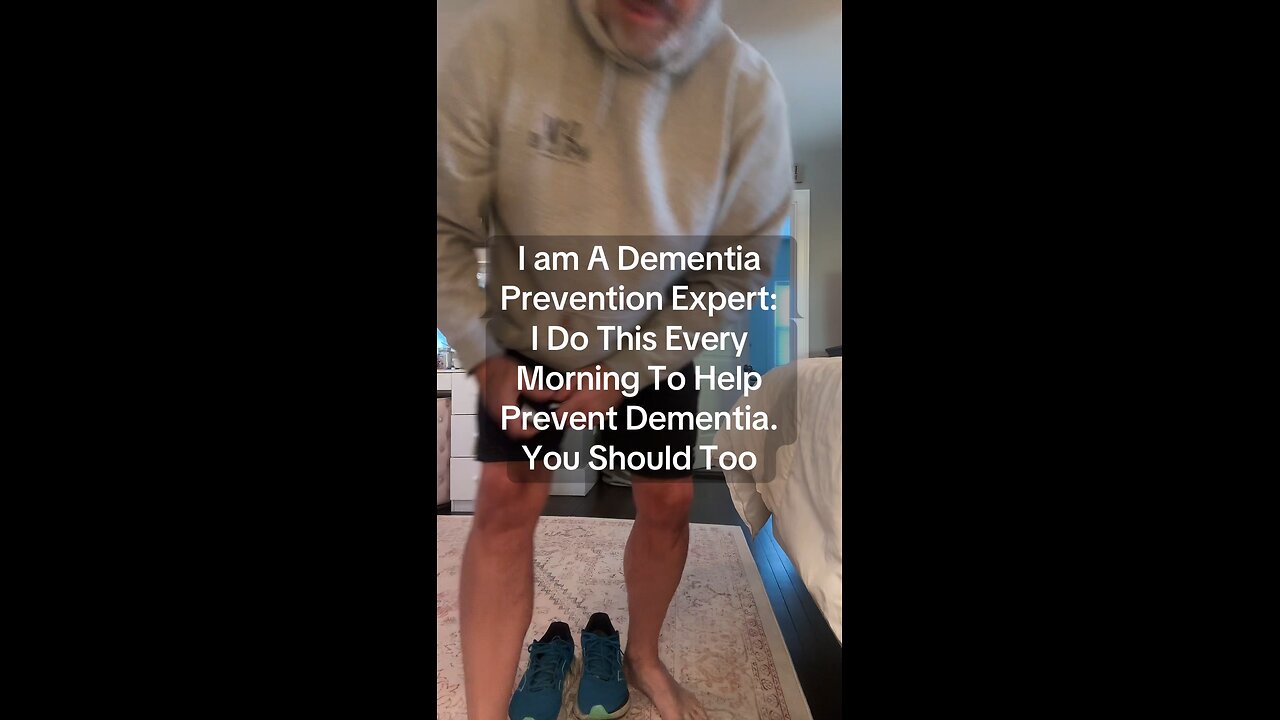 I am A Dementia Prevention Expert: I Do This Every Morning To Help Prevent Dementia.