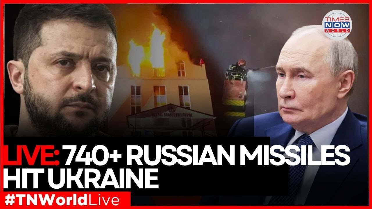 Ukraine Under Fire News LIVE | 700+ Russian Missiles Rain Down Overnight
