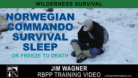 Norwegian Commando Survival Sleep by Jim Wagner