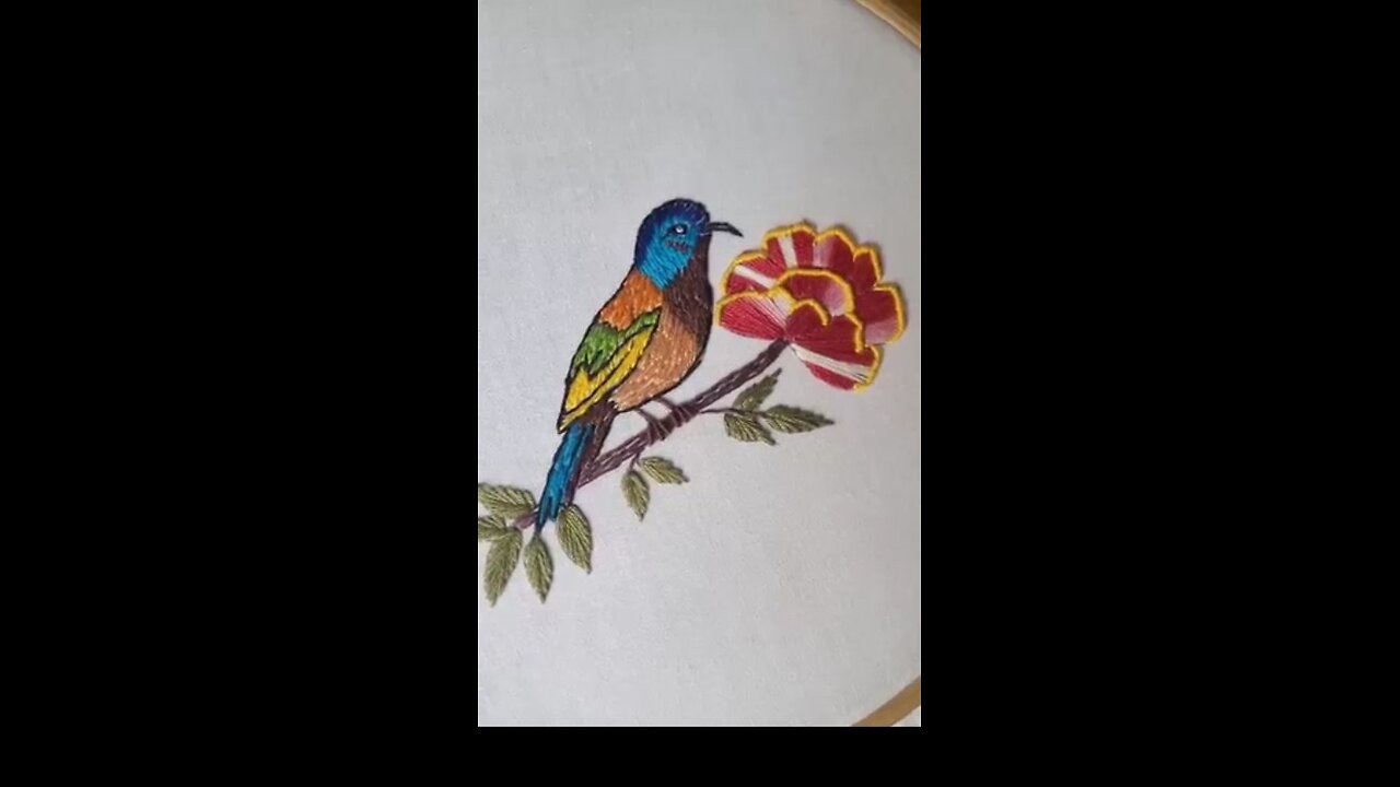 Embroidery design👍🏻💯 #embroiderydesign