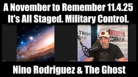 Nino Rodriguez & The Ghost 11.4.25 - A November to Remember. It's All Staged