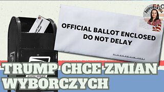 Trump chce wyeliminować GŁOSOWANIE KORESPONDENCYJNE i MASZYNY DO GŁOSOWANIA