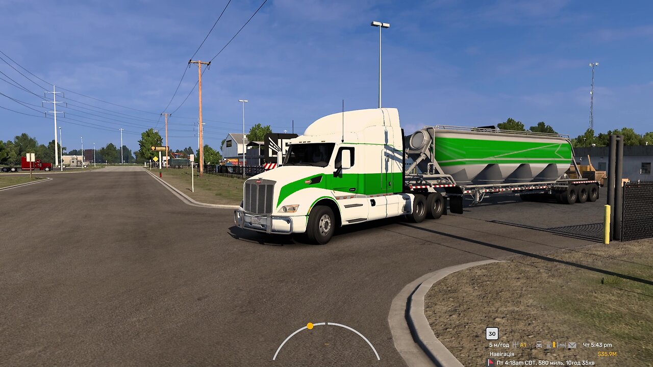 ATS, Peterbilt 579, Topeka - Little Rock