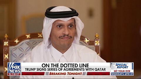 Qatari prime minister addresses ‘big story’ around luxury jet gift