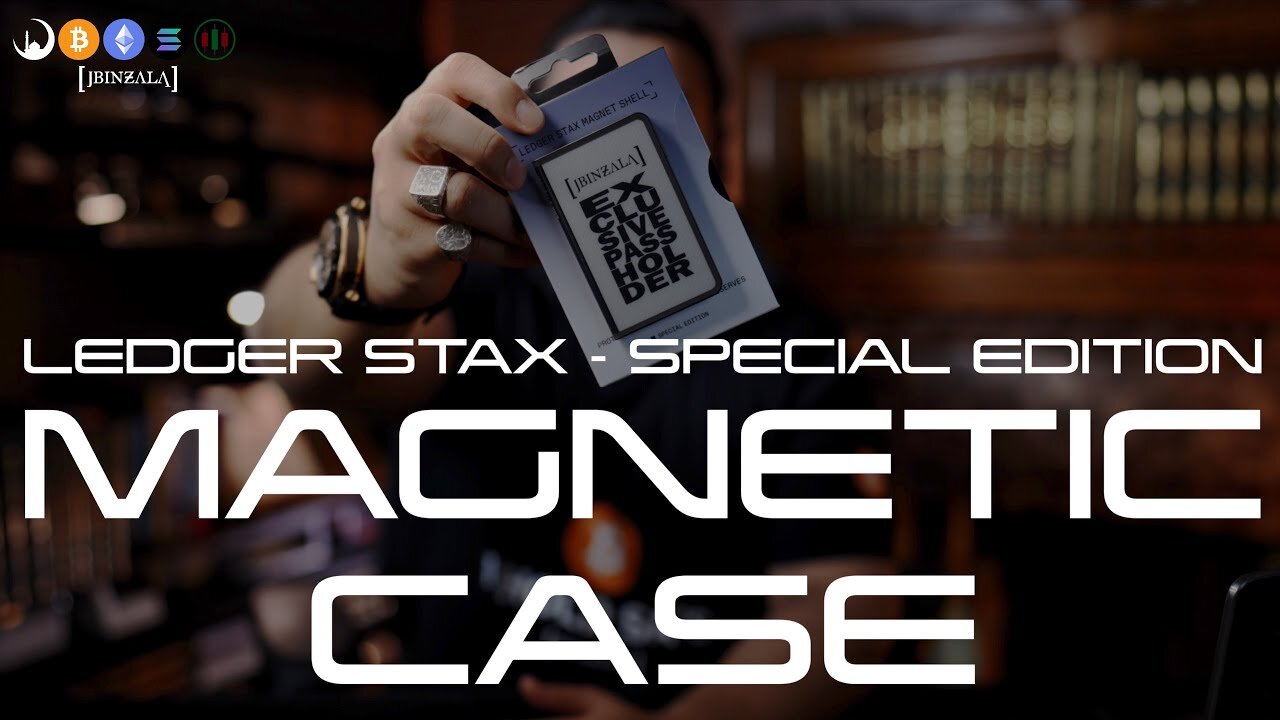 UNBOXING LEDGER STAX SPECIAL EDITION MAGNETIC CASE
