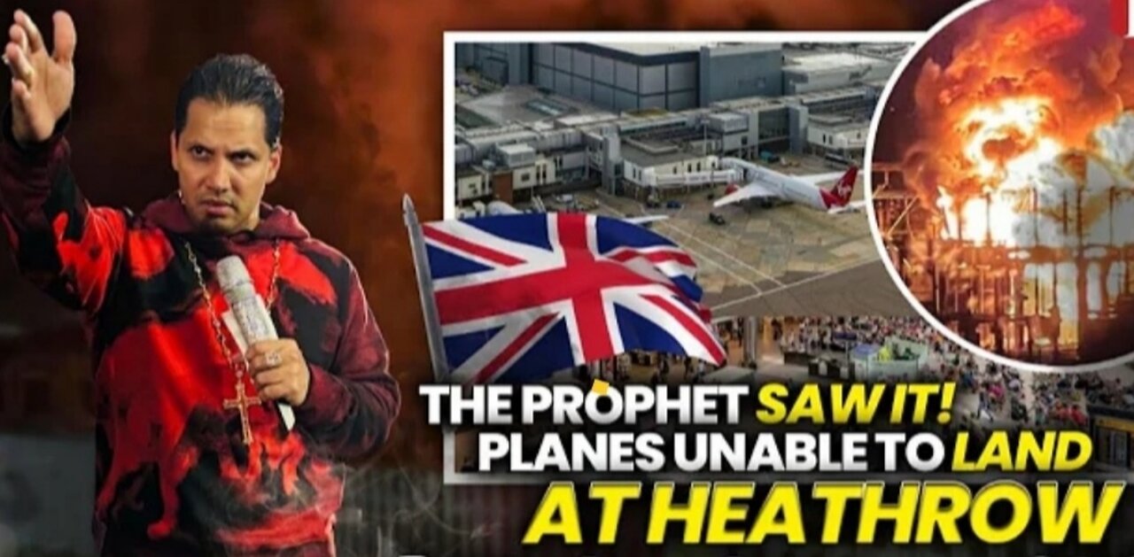 Prophet SAW it! Plance can't land at Heathrow