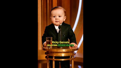 Baby Ricky Gervais TORCHES Golden Globes Elite Live!