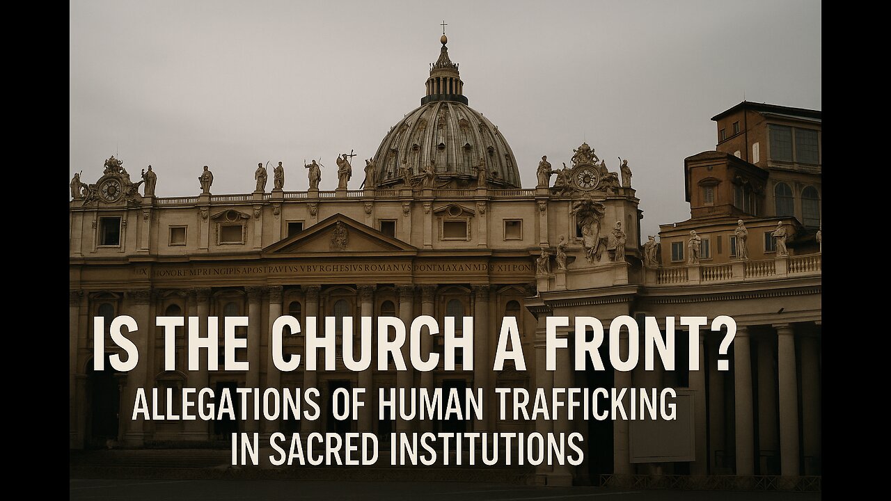 ⚖️ 35. Is the Church a Front? Allegations of Human Trafficking in Sacred Institutions Part 2
