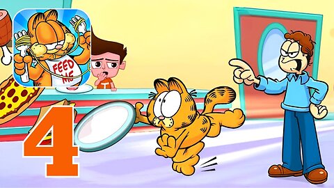 Garfield: My Big Fat Diet - Gameplay Walkthrough Part 4 - Level 31-40 (iOS, Android)