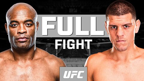 Anderson Silva vs Nick Diaz | FULL FIGHT | UFC Classics