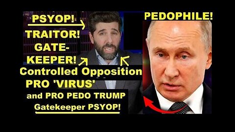 Controlled Opp PRO 'Virus' Pedo TRUMP Psyop 'The People's Voice' in Plain Sight!