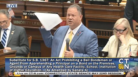 CT Democrats prohibit bail bondsmen from doing their job